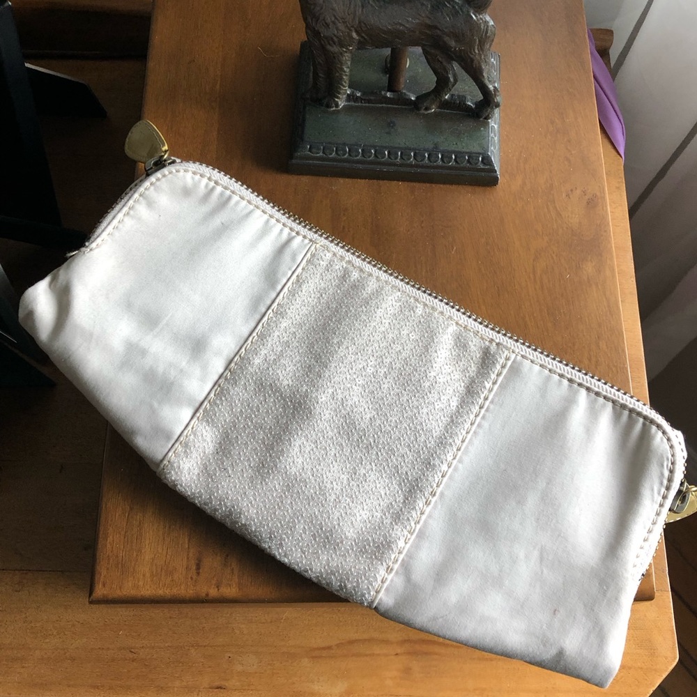 GAP Clutch bag. Satin with sequins.  NWT